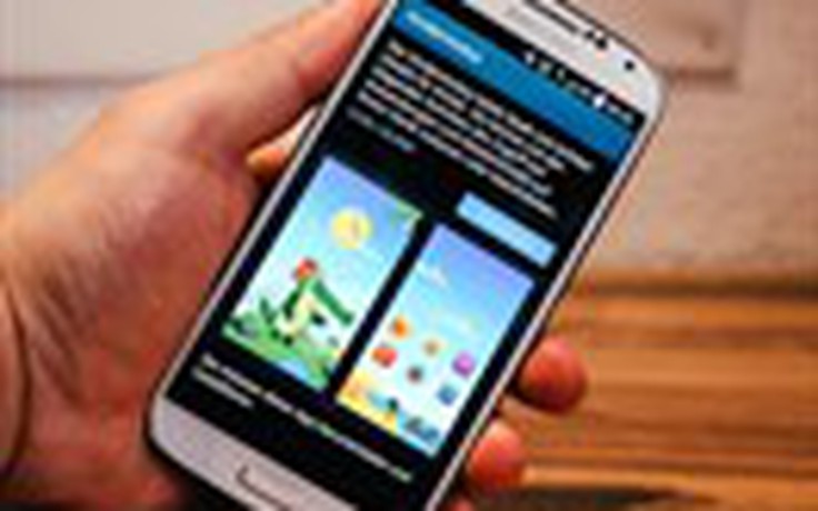 Samsung tung bản cập nhật mới cho Galaxy S4