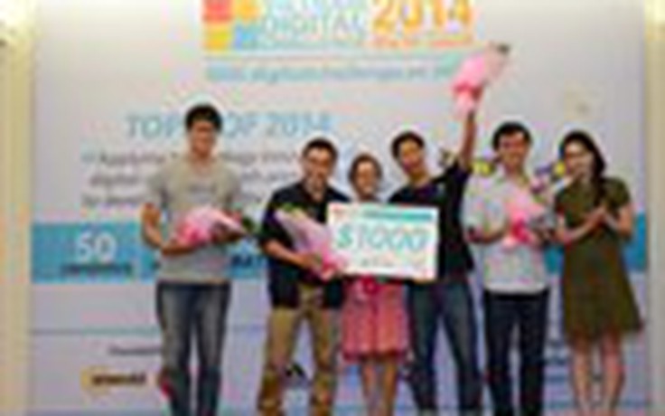 Siri FC giành chiến thắng trong cuộc thi Vietnam Digital Challenge 2014