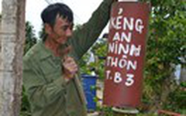 'Tiếng kẻng an ninh' giữ bình yên thôn xóm