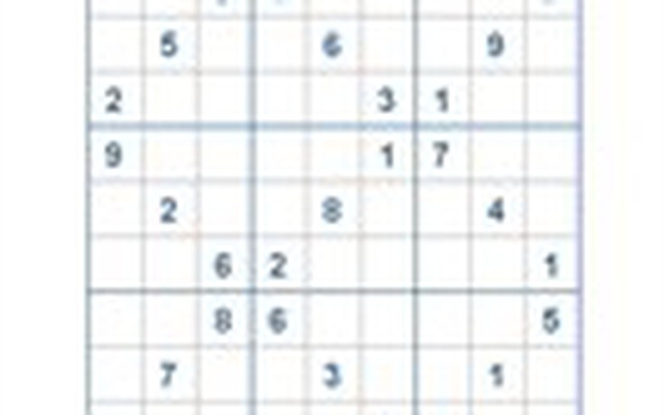 Mời các bạn thử sức với ô số Sudoku 2782 mức độ Khó