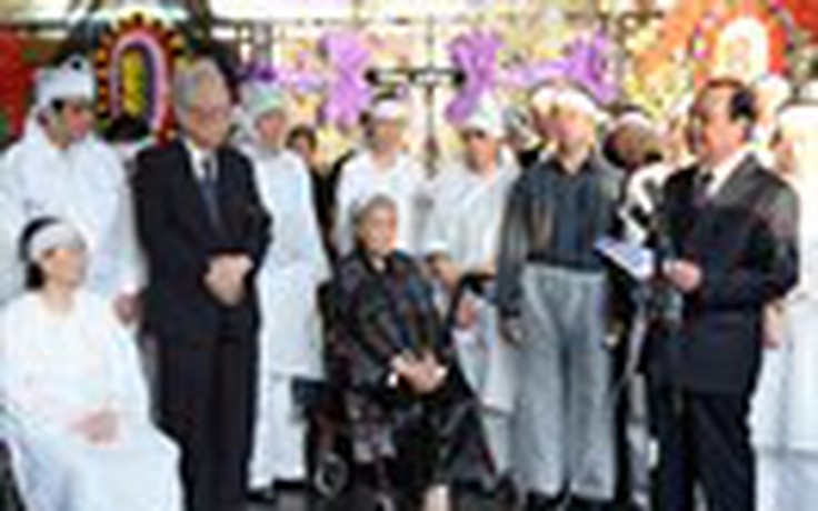 Tiễn đưa ông Trần Trọng Tân về đất mẹ