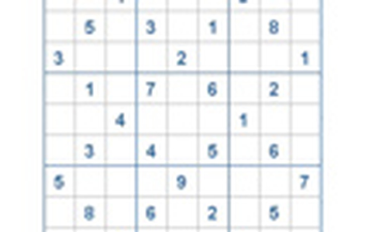 Mời các bạn thử sức với ô số Sudoku 2774 mức độ Khó