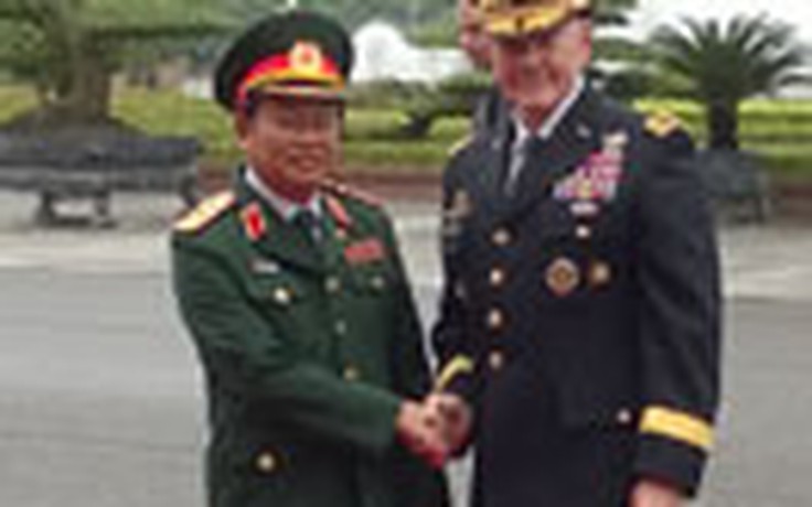 Đại tướng của Hoa Kỳ Martin Dempsey: 'Chuyến thăm Việt Nam là một dấu mốc quan trọng'