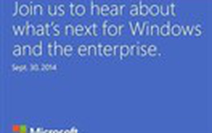 Windows 9 ra mắt vào ngày 30.9?