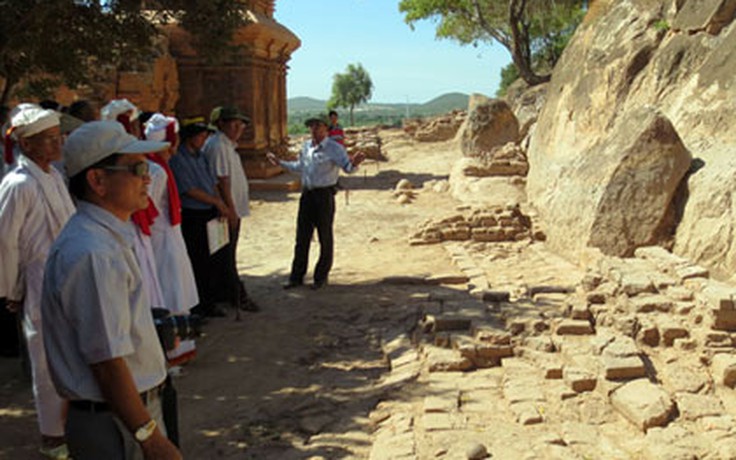 Giá trị khảo cổ đặc biệt tại tháp Po Dam
