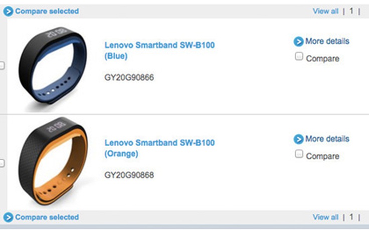 Lenovo gia nhập đường đua thiết bị đeo thông minh