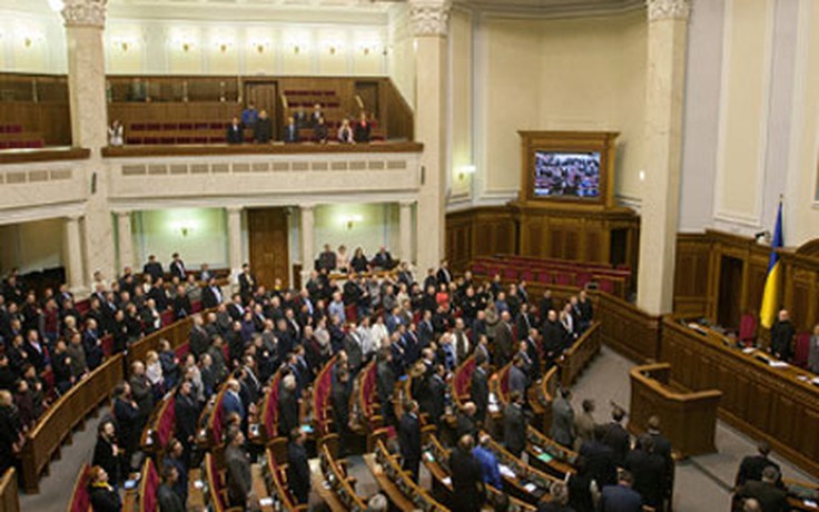5 đảng thành lập liên minh tại quốc hội Ukraine