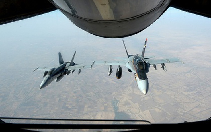 Mỹ và đồng minh thực hiện trên 800 cuộc không kích IS