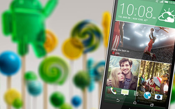 HTC One M8 và M7 sắp được cập nhật Androird 5.0