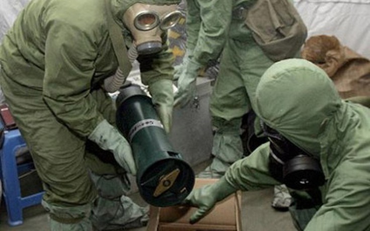 Nhật Bản tiêu hủy vũ khí hóa học ở Trung Quốc