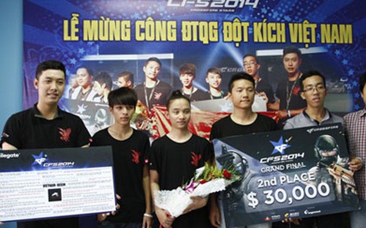 Đột kích Việt giành hạng nhì tại giải đấu Crossfire Stars 2014