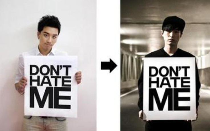 Hàng loạt sao Hàn treo thông điệp "Đừng ghét tôi"