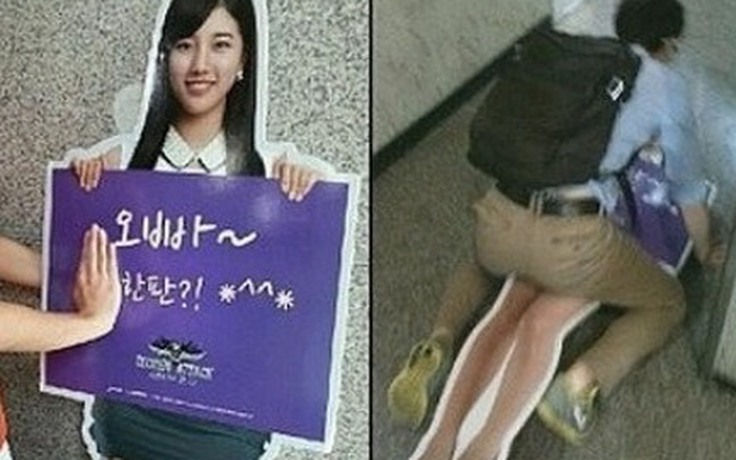 Cộng đồng mạng phẫn nộ với kẻ “cưỡng hiếp”... poster sao Hàn