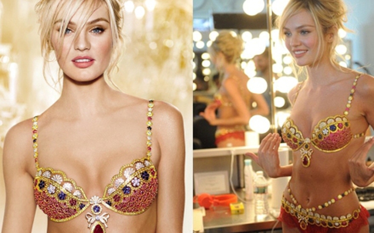 Candice Swanepoel diện áo ngực... 210 tỉ đồng