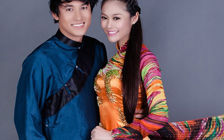 Á hậu Linh Chi đẹp rạng ngời trong tà áo dài