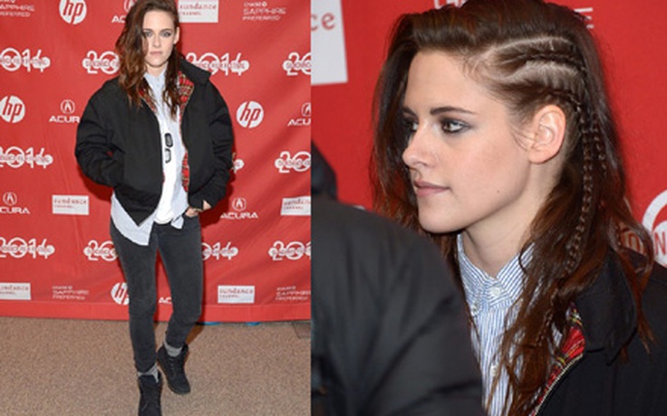 Kristen Stewart ngầu 'vô đối' trong buổi ra mắt Camp X-Ray