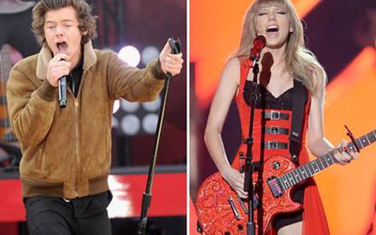 Harry Styles và Taylor Swift tái hợp trong iHeartRadio 2014