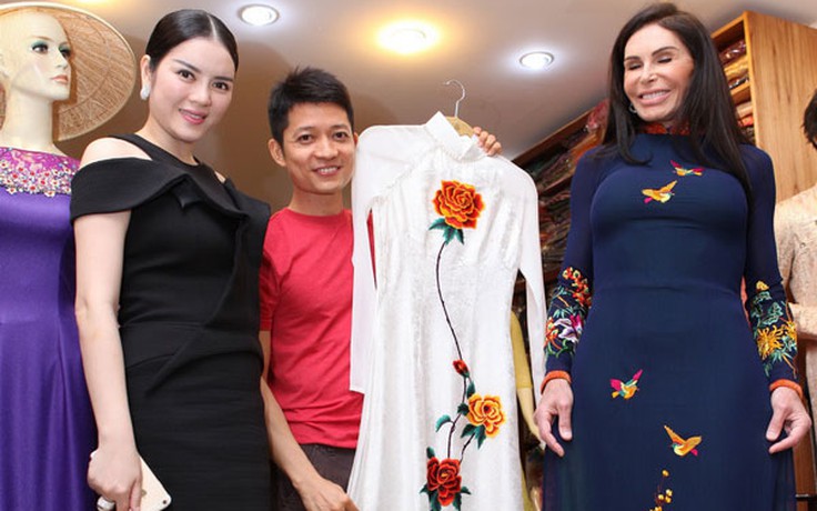 Nữ tỉ phú ‘xài tiền như nước’ muốn mặc áo dài Việt Nam dự Fashion Show quốc tế