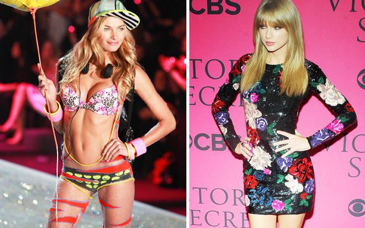 Taylor Swift bị ‘tố’ trả thù cá nhân với thiên thần Victoria’s Secret