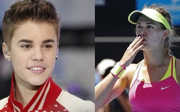 Ngôi sao quần vợt Eugenie Bouchar bắt cặp với Justin Bieber