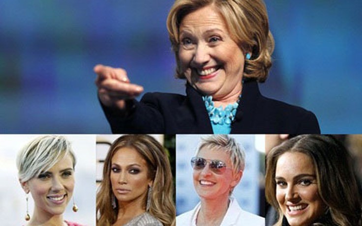 Sao nhiệt tình hậu thuẫn Hillary Clinton tranh cử Tổng thống Mỹ