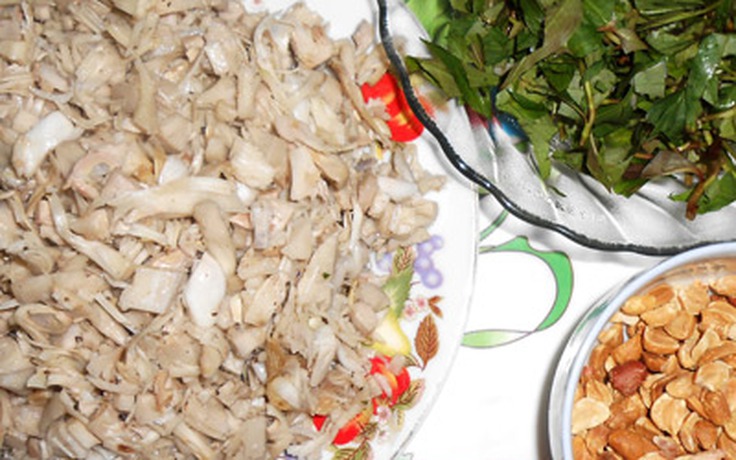 Mít non trộn dân dã mà ngon