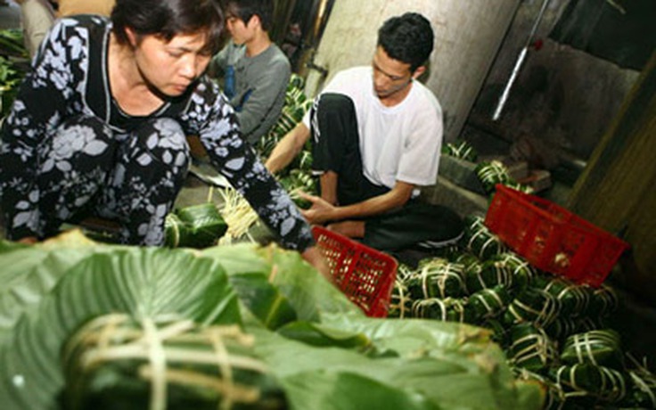 Thăm làng bánh chưng Thanh Khúc