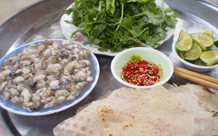 Tươi ngon gỏi hàu tái chanh