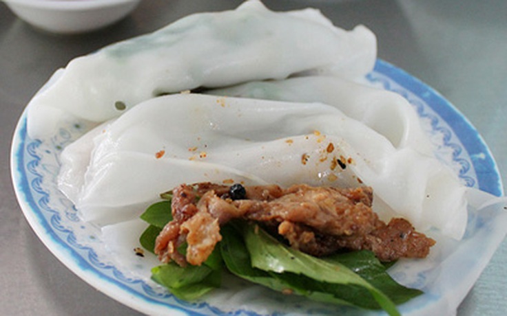 Bánh ướt thịt nướng Kim Long xứ Huế - món ngon khó quên