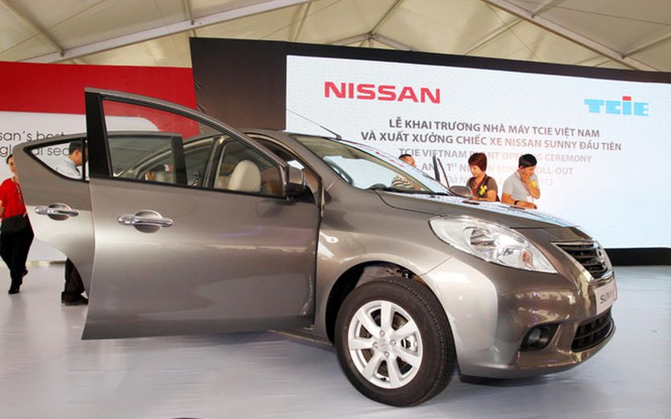 Ra mắt Nissan Sunny lắp ráp trong nước