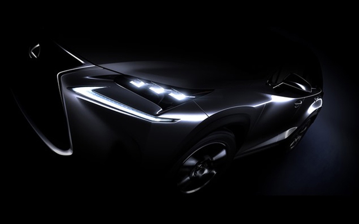 Lexus LF-NX sắp ra mắt tại Beijing Auto Show