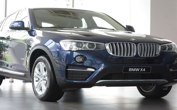 BMW X4 28i giá 2,768 tỉ đồng tại Việt Nam