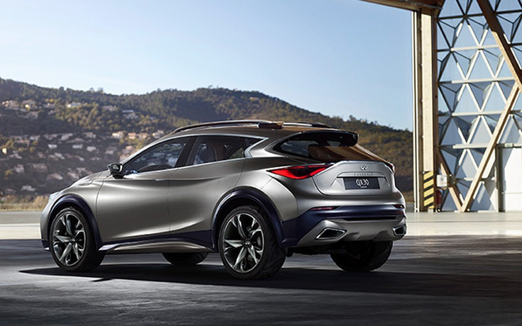 Lộ diện đối thủ của BMW X1, Infiniti QX30 Concept