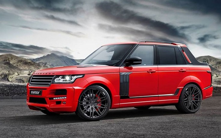 Bán tải Mercedes chưa ra, pickup Range Rover đã ‘lộ diện’