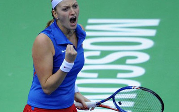 Kvitova được tôn vinh