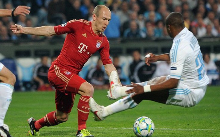 Robben tỏa sáng, Bayern Munich "đánh chiếm" cảng Marseille