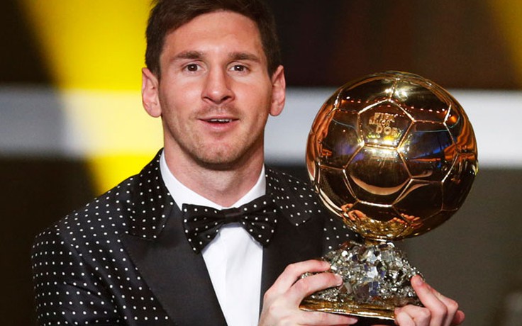 Messi lần thứ 4 đoạt Quả bóng vàng