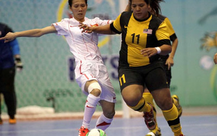 Futsal nữ: VN tranh chung kết với Thái Lan