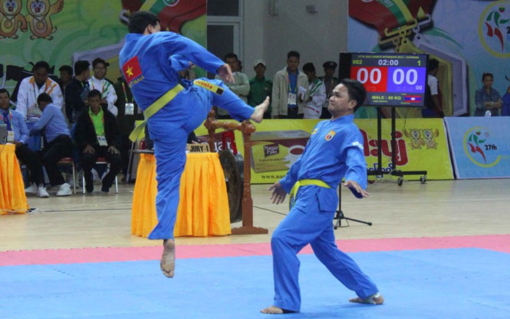 Vovinam đoạt 3 HCV