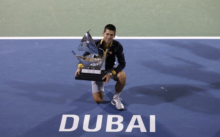 Djokovic vô địch giải Dubai Championships 2013