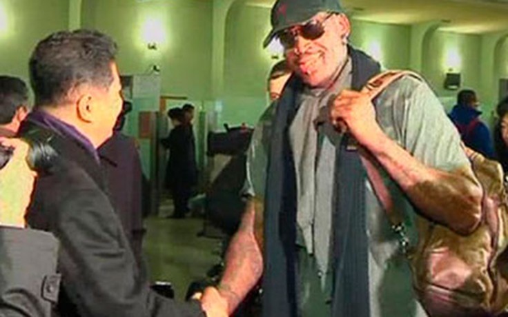 Mỹ phản ứng huyền thoại bóng rổ Dennis Rodman đến Triều Tiên