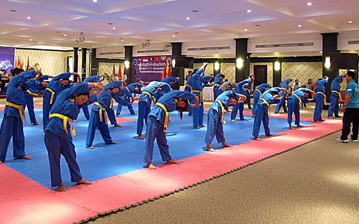 Khởi tranh giải vovinam Đông Nam Á