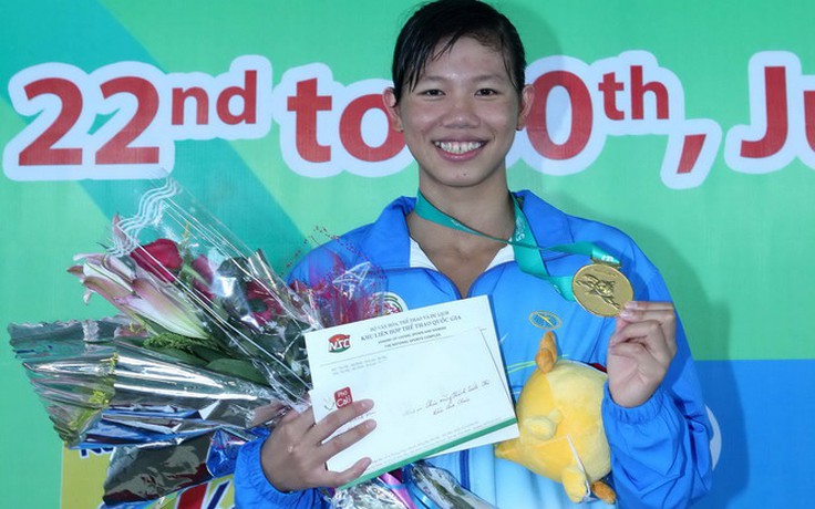 Ánh Viên giành huy chương vàng tại AIMAG 2013