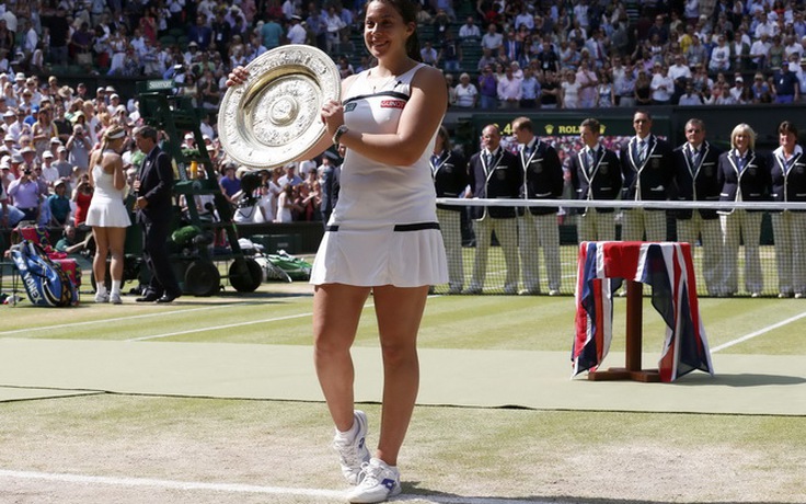 Marion Bartoli đăng quang Wimbledon 2013