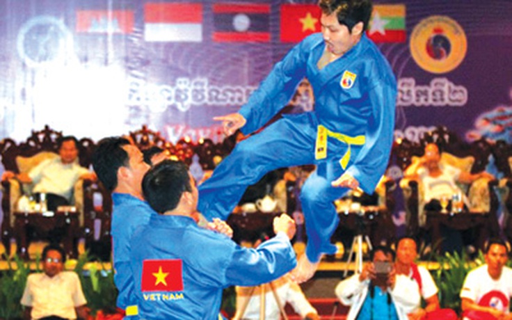 Giải vô địch vovinam thế giới: Việt Nam đoạt 9 HCV ngày đầu