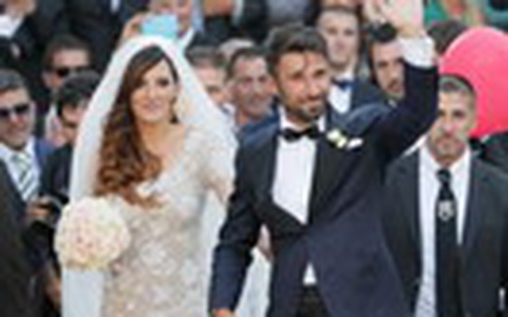 Đám cưới rộn ràng của Mirko Vucinic