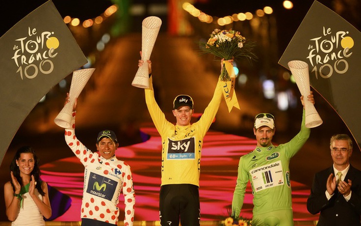 Chris Froome đi vào lịch sử Tour de France