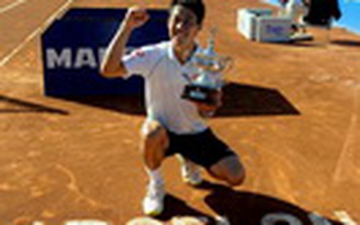 Nishikori lên ngôi tại giải Barcelona