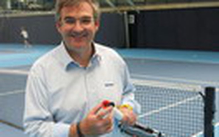Các tay vợt sẽ dùng 'vợt thông minh' ở Wimbledon 2014