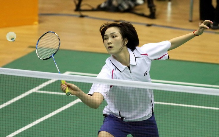 Cấm liên quân ở giải Cầu lông toàn quốc 2014